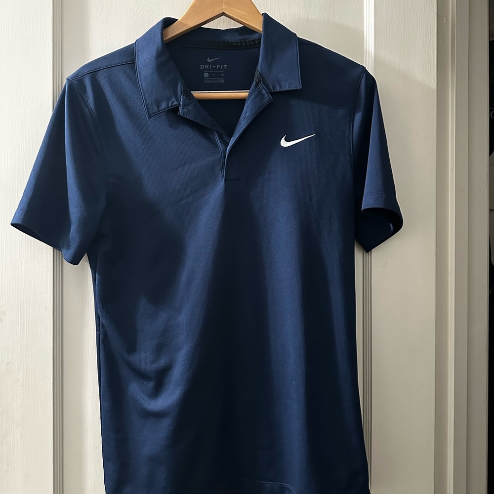 Nike Men's Dark Blue Polo Shirt